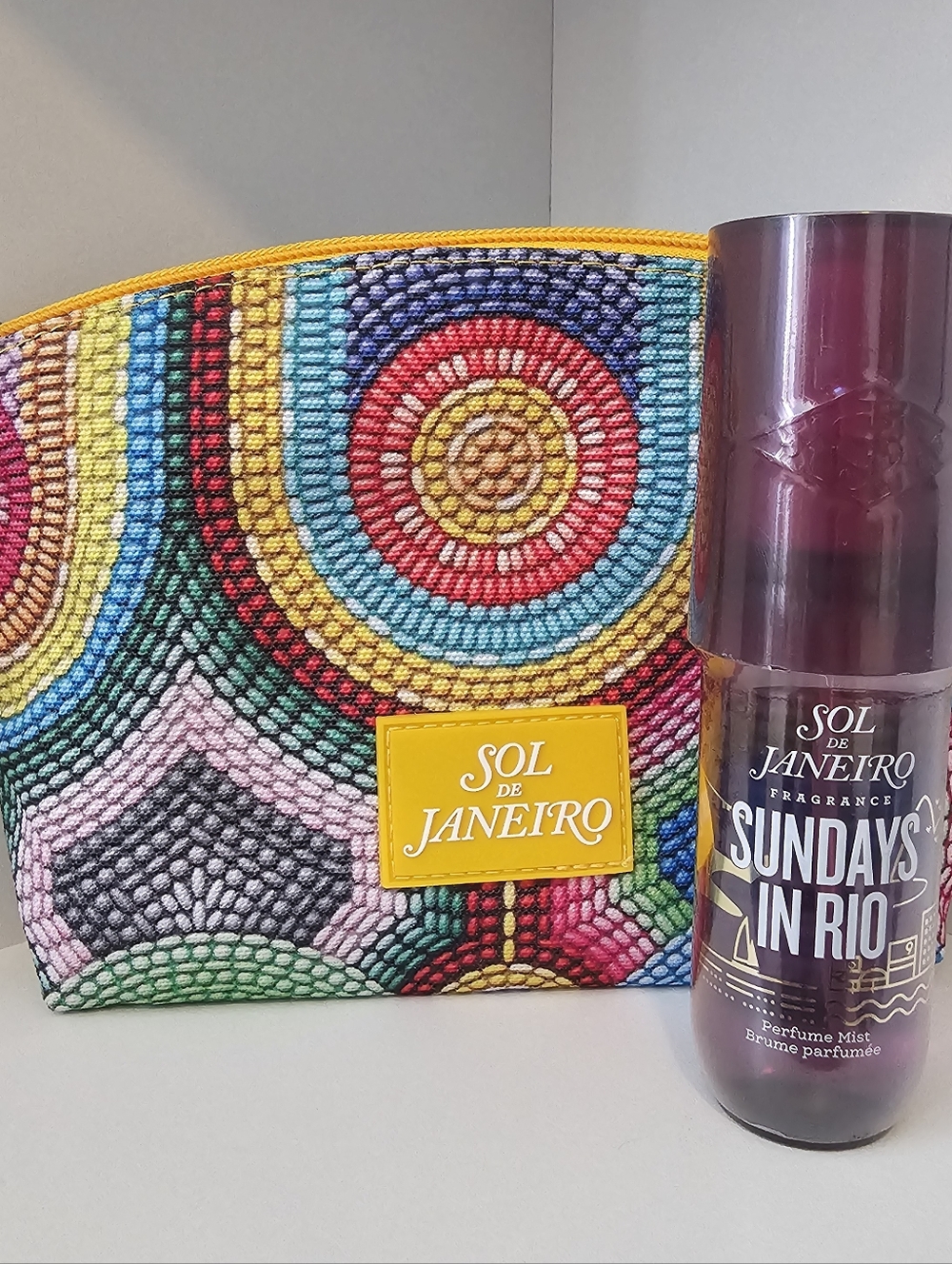 NWT Sol De Janiero 'Sundays In Rio' and Limited Ed Holiday 2025 Cosmetic Bag
